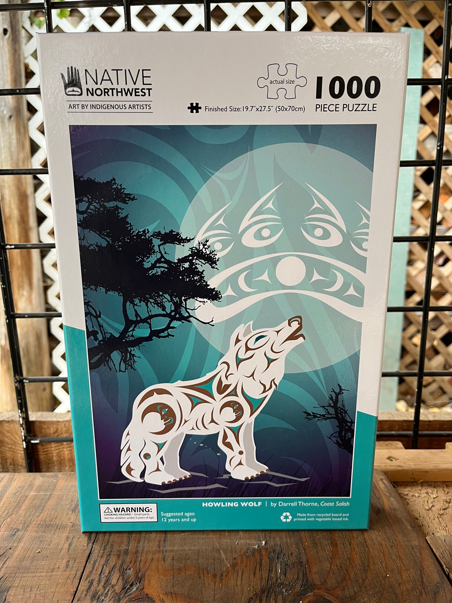 1000 Piece Puzzle - Howling Wolf