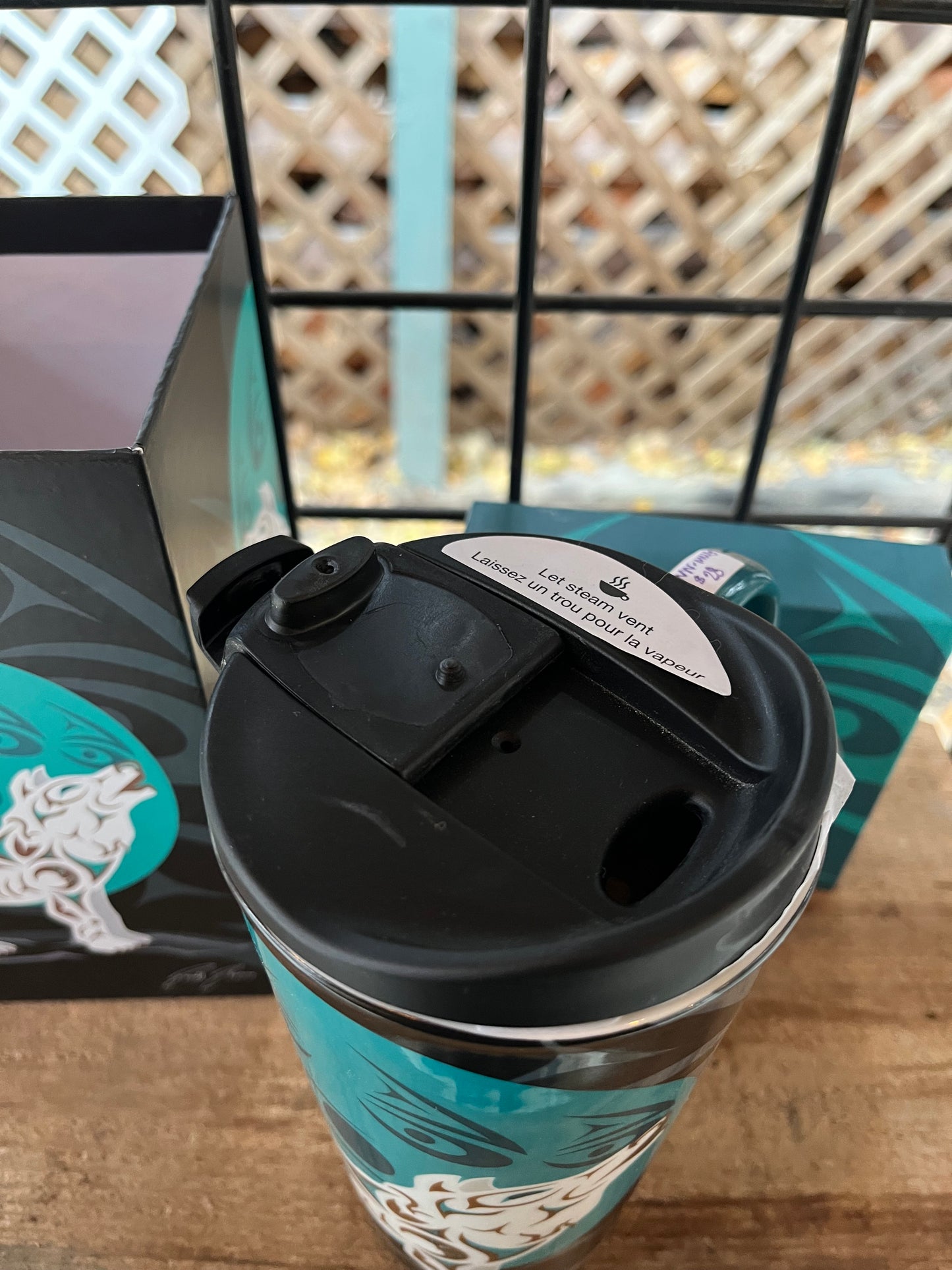 17oz Ceramic Travel Mug