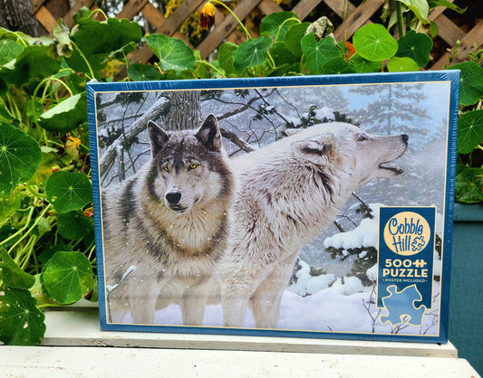 Wolf-Puzzle – Atem des Winters