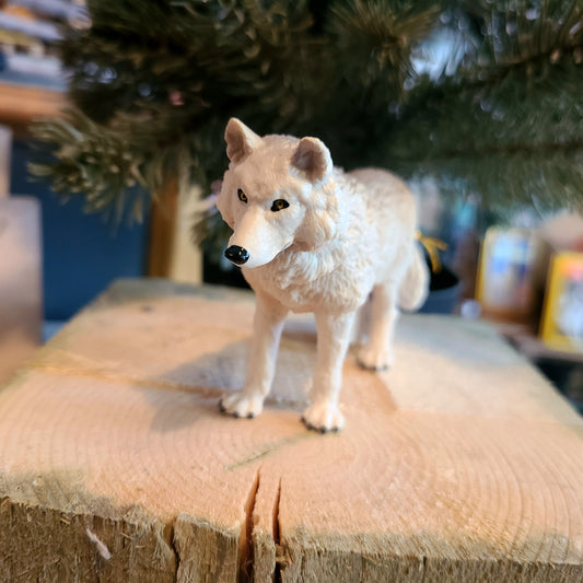 Wolf Toy/Figurine - White