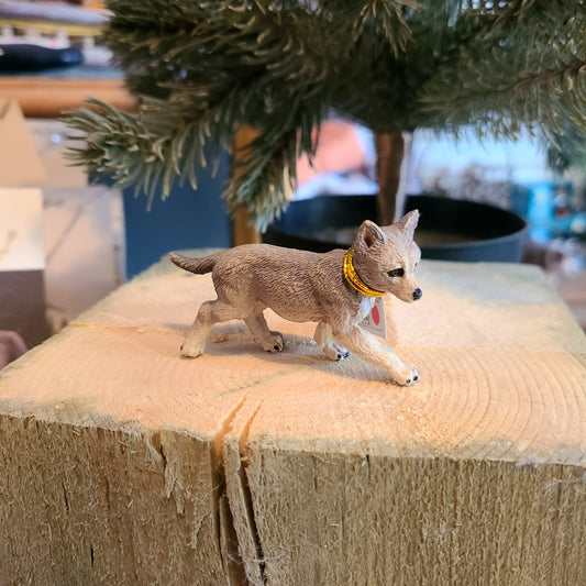 Wolf Toy/Figurine - Grey Pup