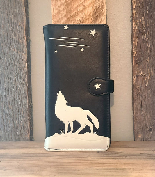Howling Wolf Wallet