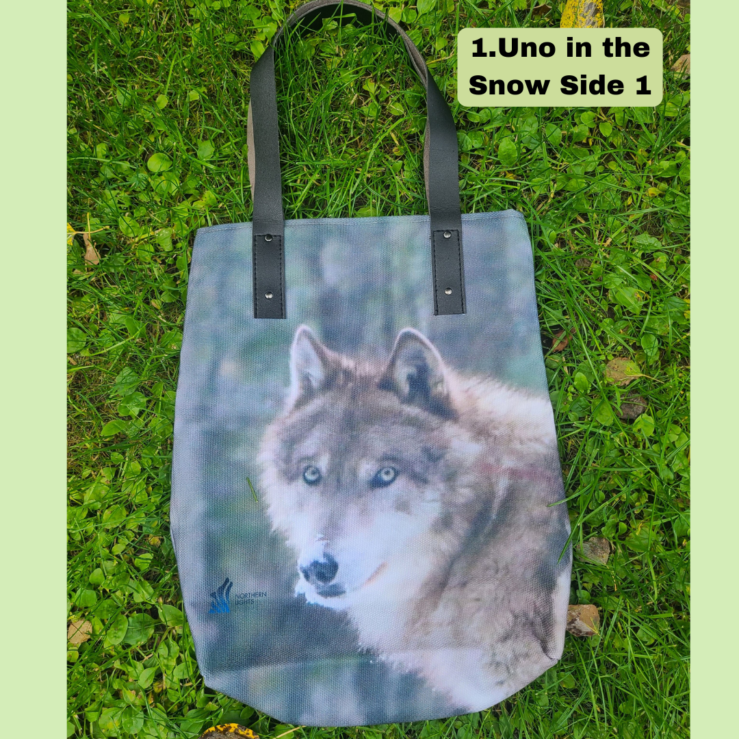 Bags Featuring Our Resident Wolves