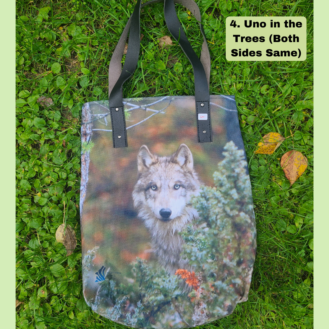 Bags Featuring Our Resident Wolves