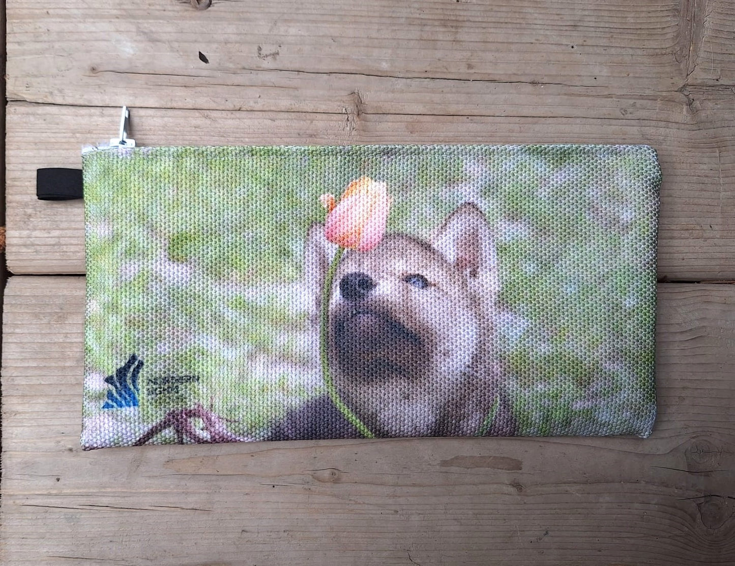 Pouch Featuring Our Resident Wolves