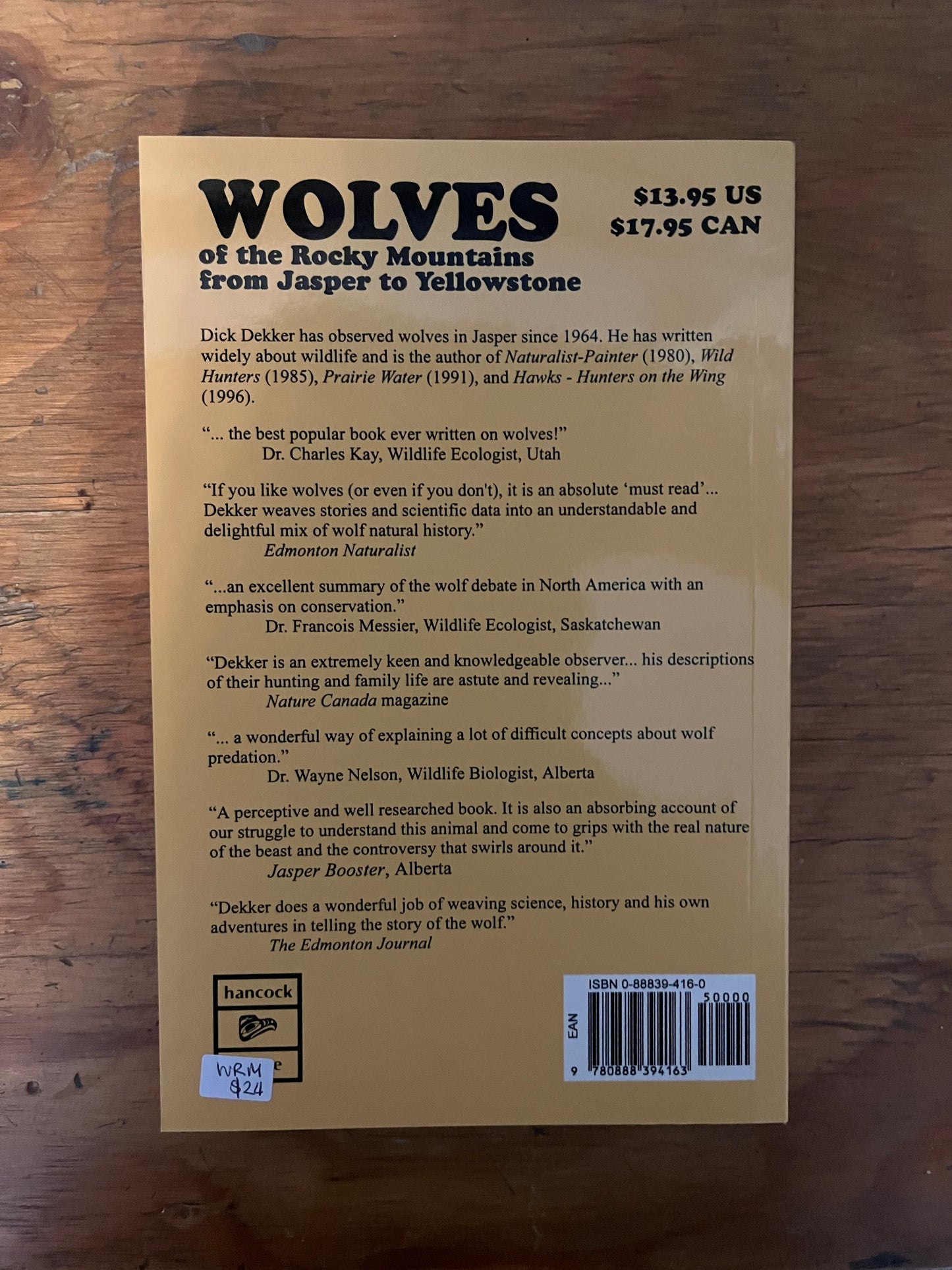 Wolves of the Rocky Mountains