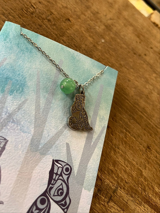 Healing Wolf Necklace