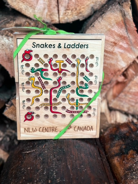 Small Snakes & Ladders Board