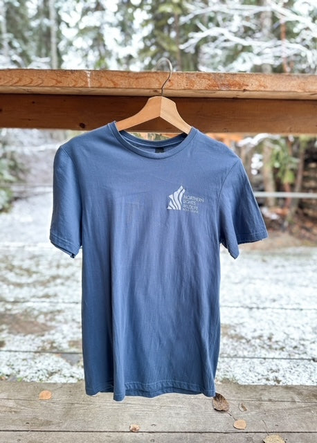 Blue NLW Logo Short Sleeve T-Shirt