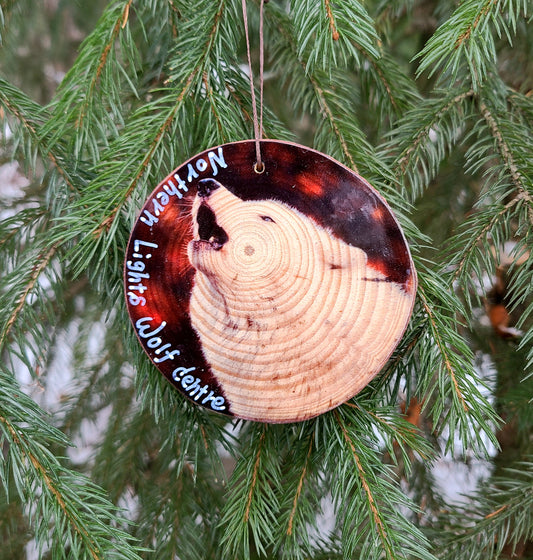 Wooden 'Scrappy Dave' Ornament